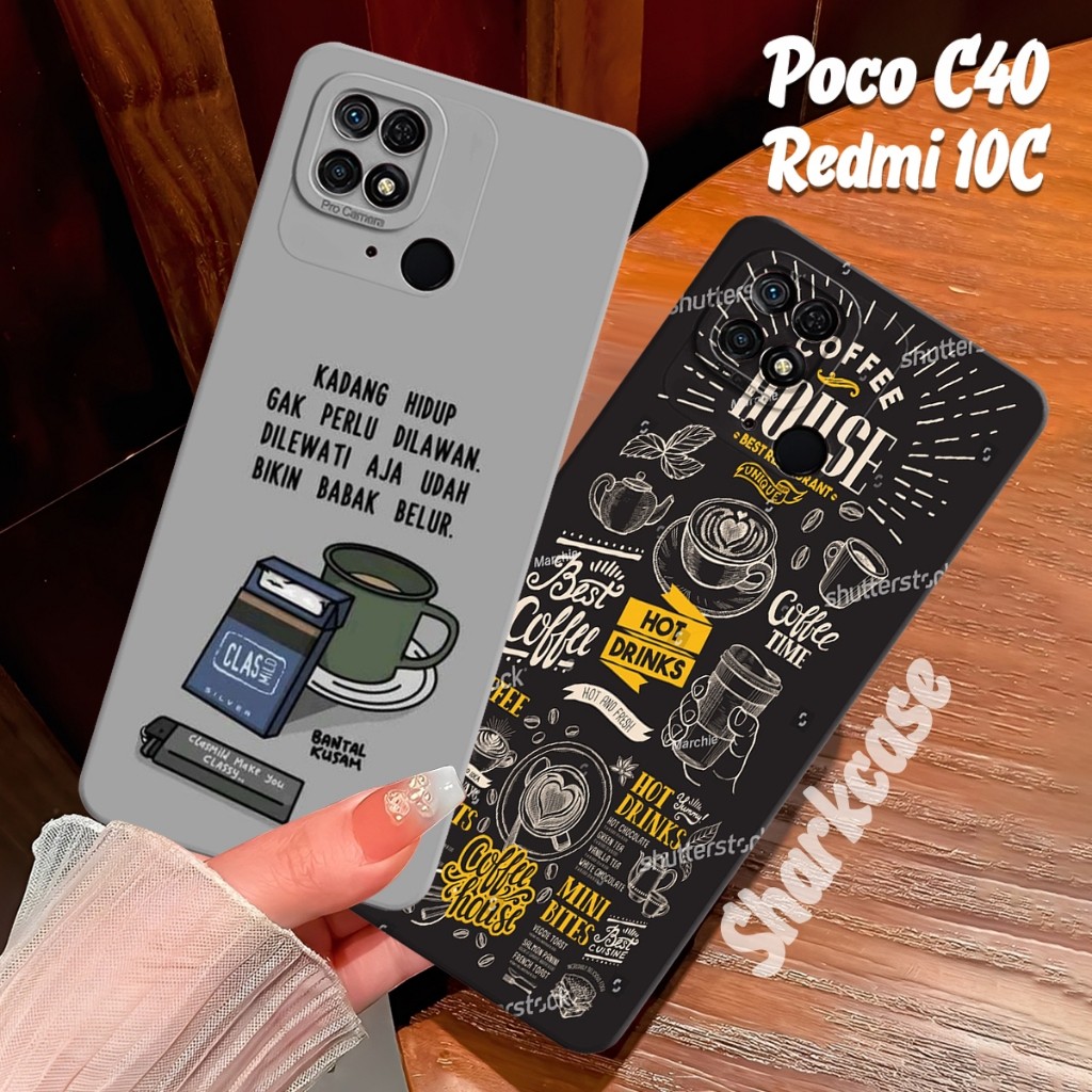 Softcase REDMI 10C / POCO C40 คําคมสุดเท่ล่าสุด Motif - Cesing Redmi - เคส Redmi - เคส Redmi