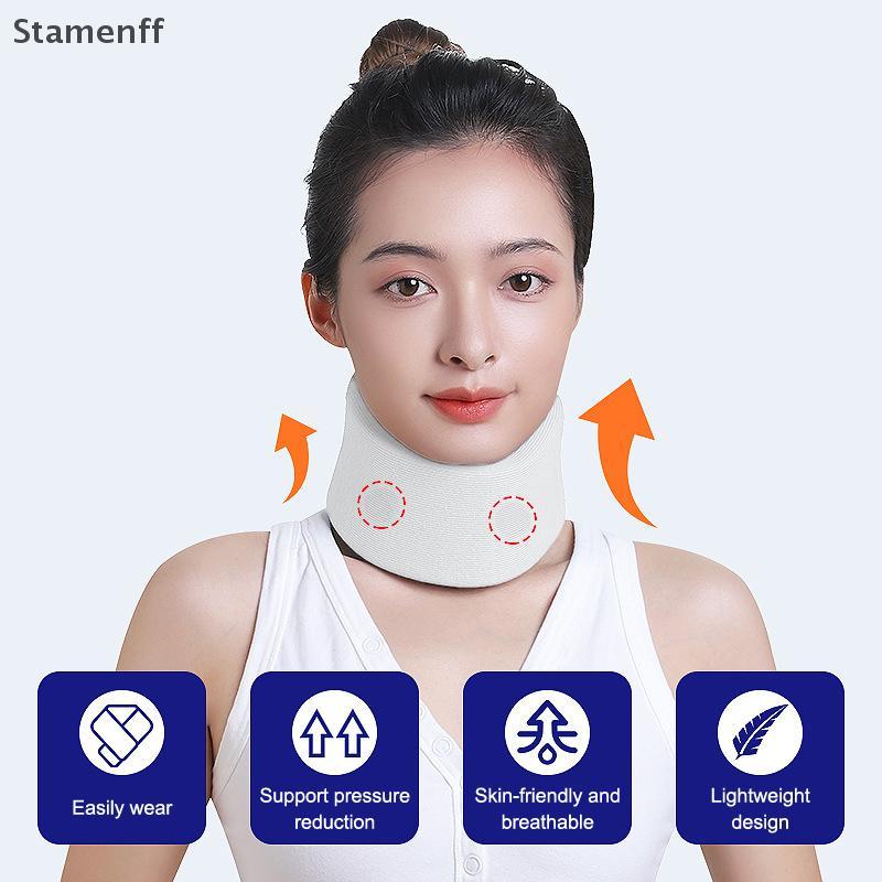 Null ครัวเรือนคอรั้งสําหรับลดหัวและคอโหลด,ปกป้องคอและคอ,ยึดรั้งคอสําหรับการแก้ไขและบําบัด null