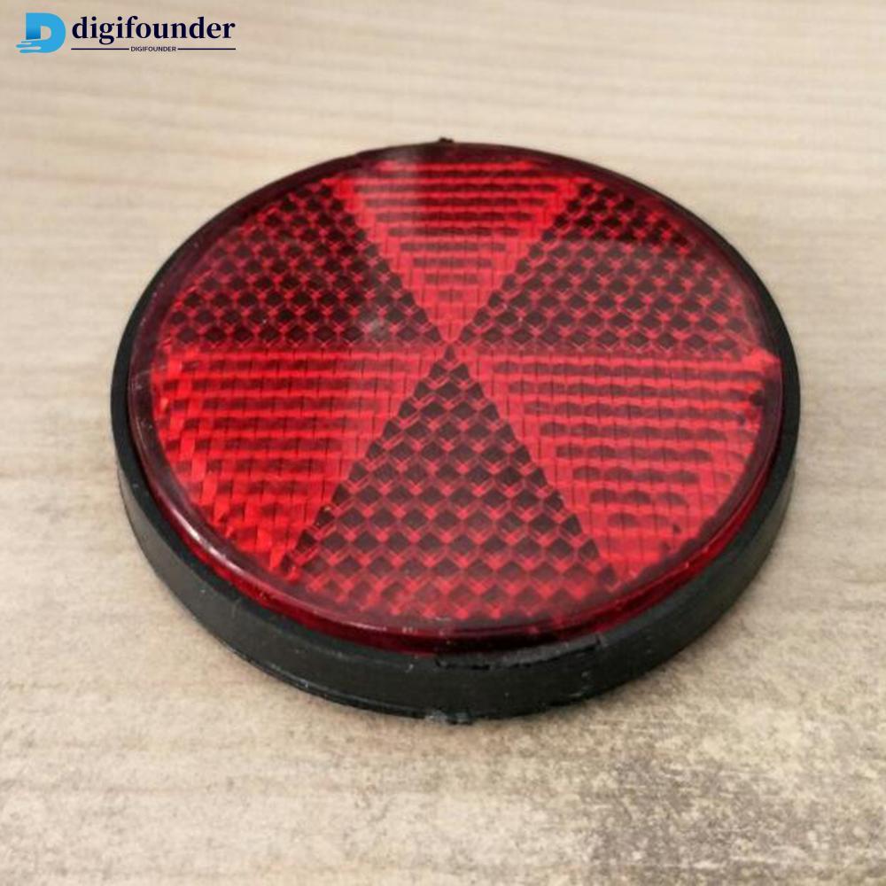 DIGIFOUNDER 1 PC Lattice Reflectors พลาสติกรอบ Reflectors รถจักรยานยนต์ ATV Dirt Bike Car Reflector 