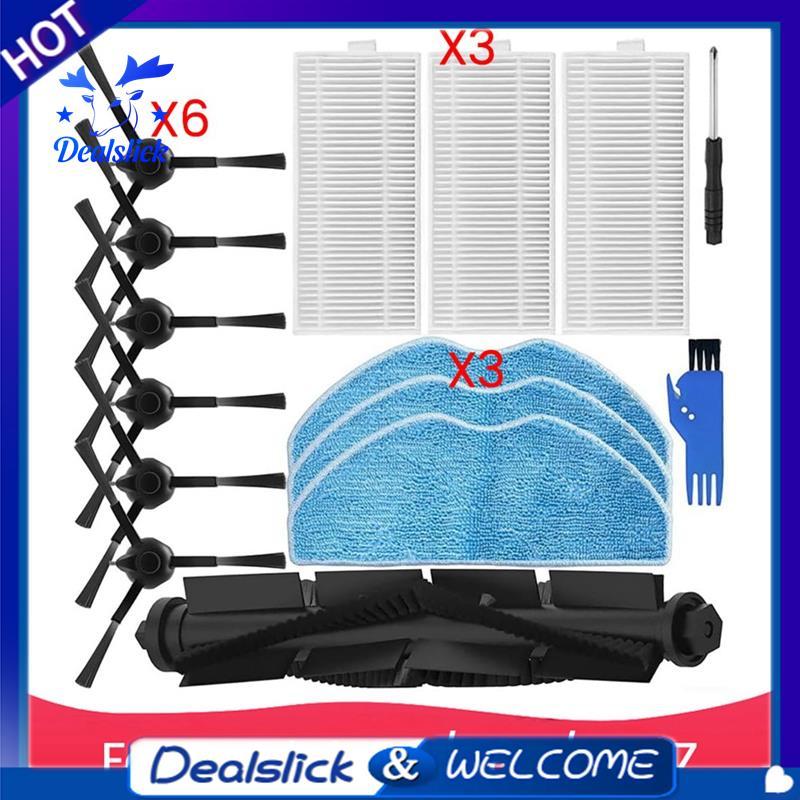 ชุดอะไหล่ทดแทนสําหรับ 360 สําหรับ Botslab S8/S8+ และสําหรับเครื่องดูดฝุ่นหุ่นยนต์แปรง, ตัวกรอง