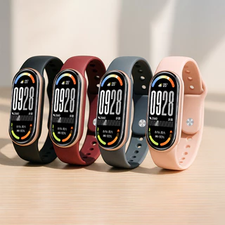 สายซิลิโคน for Smartwatch Xiaomi Mi Band 10 9 8 NFC สายรัดข้อมือเปลี่ยนสายรัดข้อมือยางอ่อนกีฬา for Miband 10 9 8