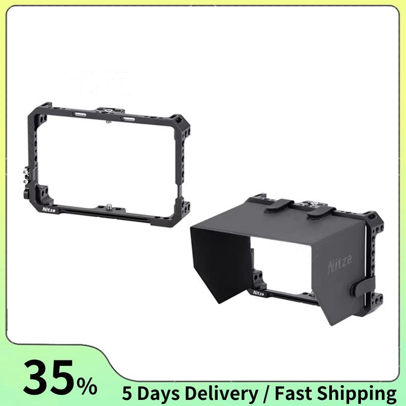 ม่านบังแดด Hood หน้าจอ Rig สําหรับ 5.5" สําหรับ BM5IIIWR BM5III BM5 IV BM5 IV WR Monitor ชุดกรง