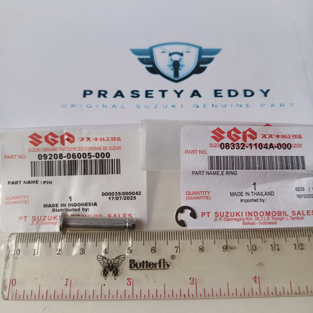 E แหวนและหู FOOTSTEP ตะปู PIN SUZUKI NEX II NEX II CROS ADDRESS SKYWAVE SKYDRIVE SHOOTER ORIGINAL SG