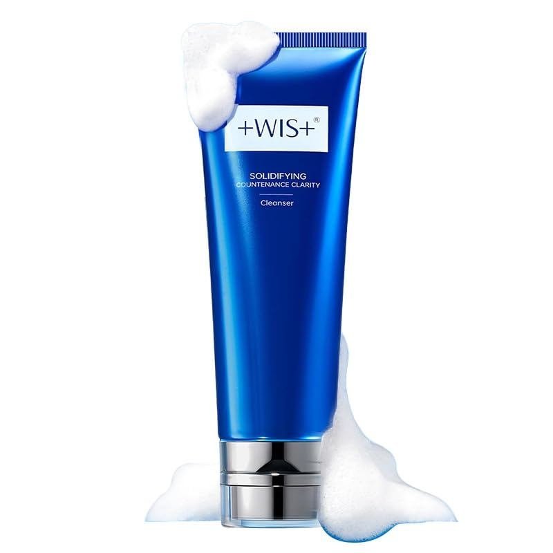 +WIS+ Gentle Face Wash with Skin-Friendly Amino Acids, Hydrating Facial Cleanser With Hyaluronic Aci