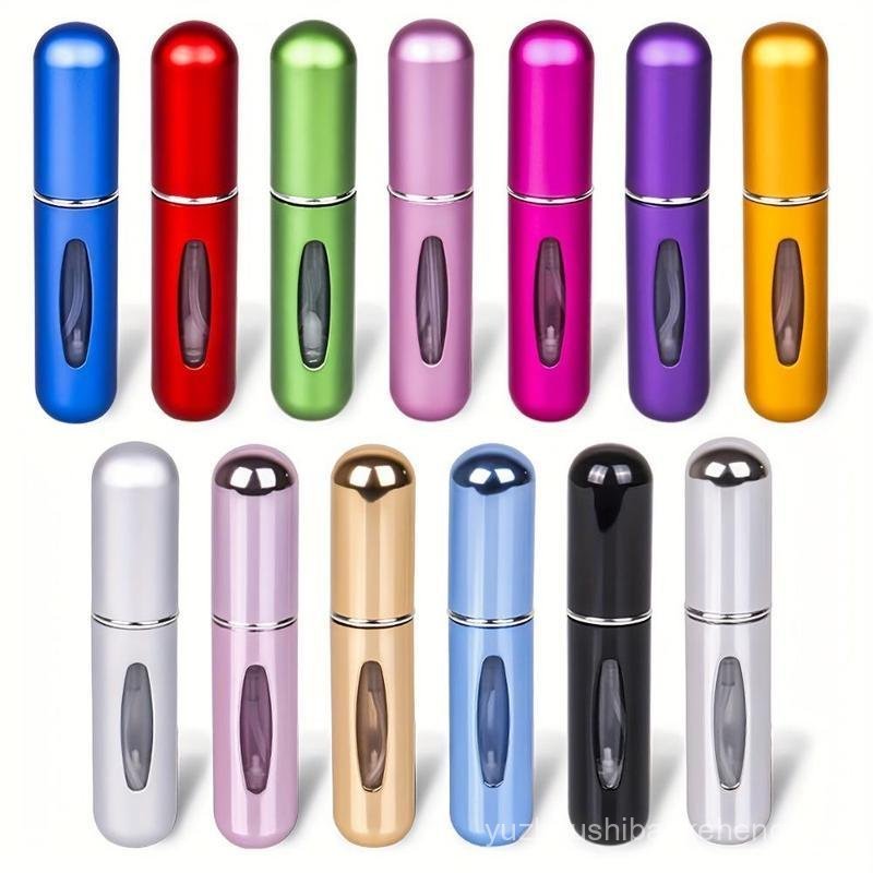 5ml Mini Perfume Spray Bottle, Portable Refillable Perfume Atomizer, Empty Perfume Bottle for Travel