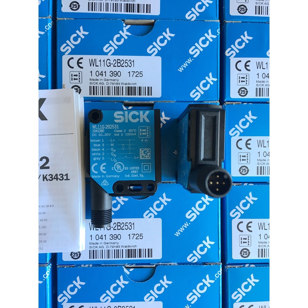 เซ็นเซอร์สะท้อนแสงกระจก SICK SICK ของแท้ใหม่เอี่ยม WL11G-2B2531 หมายเลขสินค้า1041390