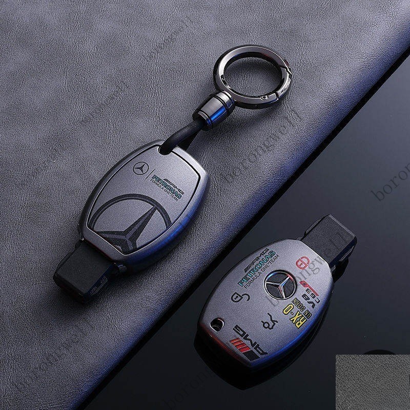 โกดังพร้อม tpu กรณีป้องกันกุญแจรถสําหรับ Mercedes Benz BGA AMG W203 W210 W211 W124 W2