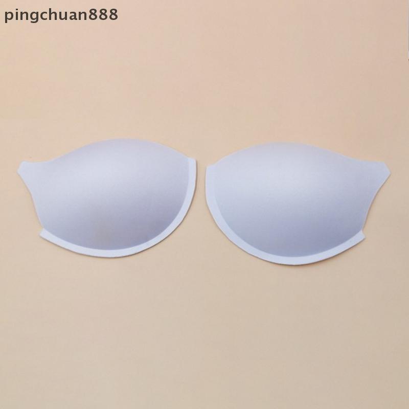 Pingchuan888 1 คู่สีดําหรือสีขาวเย็บใน Pads Push Up ชุดว่ายน้ําชุดรัดตัวโฟมนุ่ม Nice