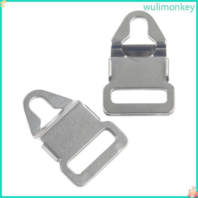 WU 2 ชิ้นแพ็คสแตนเลสสายคล้องกล้องหัวเข็มขัดไหล่เข็มขัด Lugs อะแดปเตอร์สําหรับ 503cx 503cw 903 GL690 