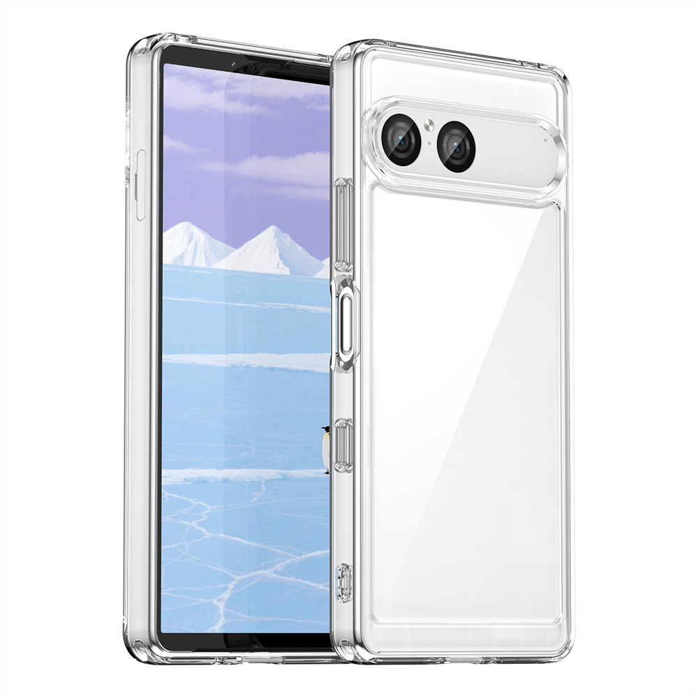 สําหรับ Sony Xperia 10 VII Fusion PMMA + เคสโทรศัพท์ TPU รูปที่ 2
