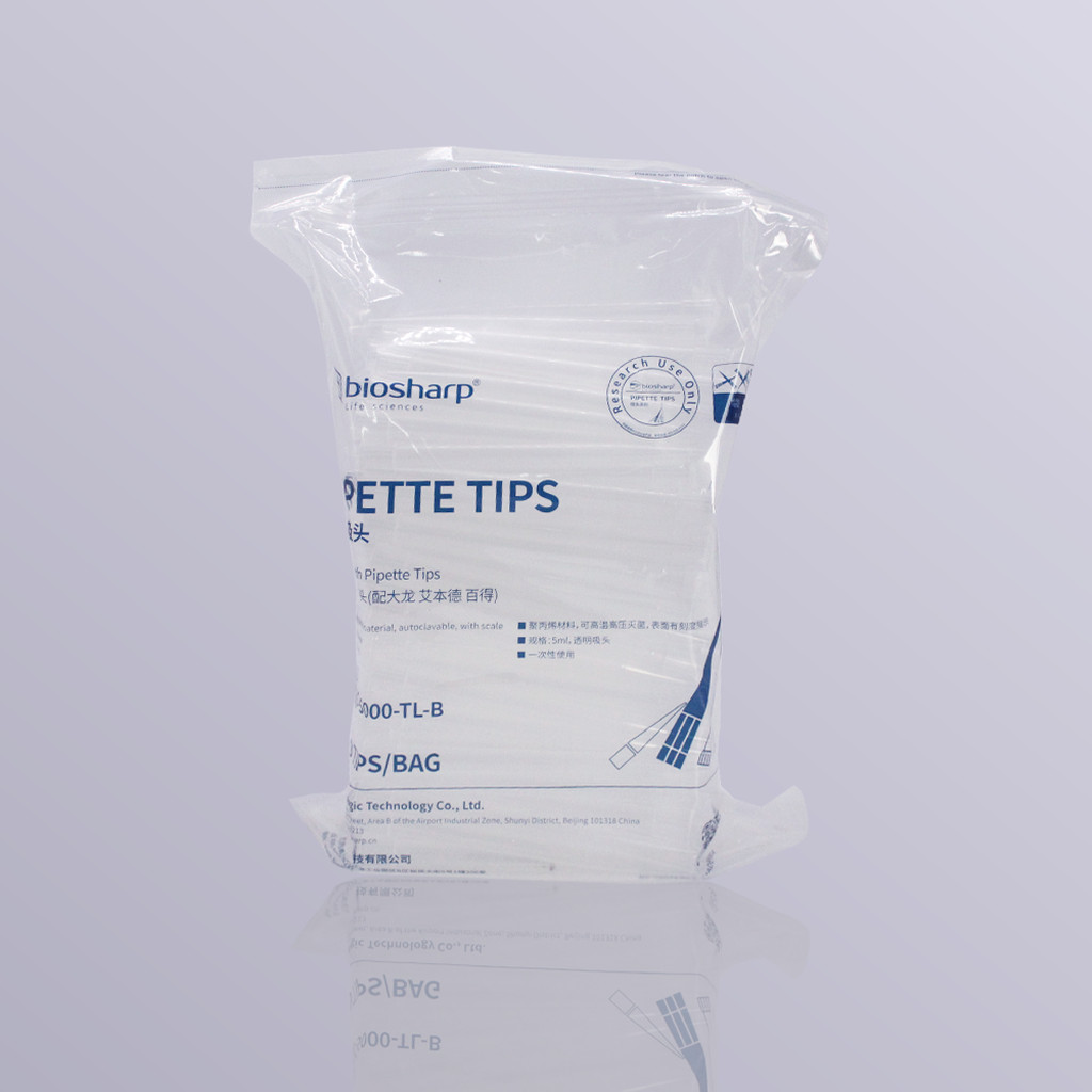 ปิเปตทิป Pipette tips 5 ML.,(50pc/pk)(compatible with Eppendorf, Sartorius, DLAB)#BS-5000-TL, Biosha