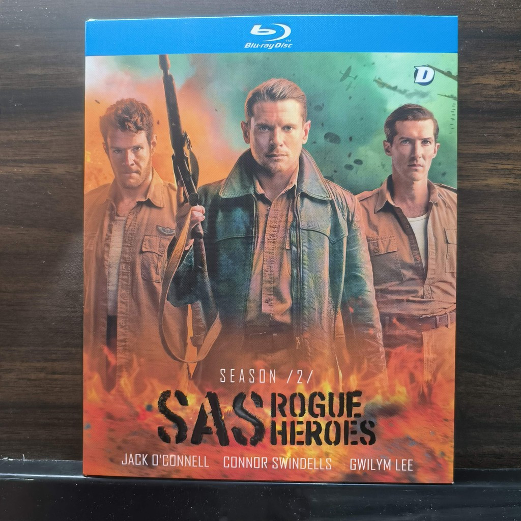 แผ่นบลูเรย์ ซีรีส์ทีวีอังกฤษ Sas: Rogue Heroes ซีซั่น 2 2025 EN ZH ใหม่เอี่ยมในกล่อง 25GB BD A826