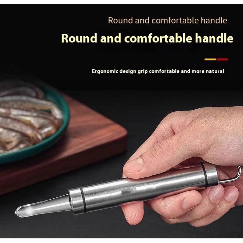 มีดคว้านลำไย สแตนเลส แบบมือถือ ปอกลำไย ผลิตจากสแตนเลสเกรด 304 มีความหนา แข็งแรงทนทาน - รูปที่ 6