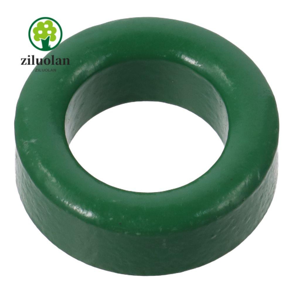 ZILUOLAN Toroid Ferrite Core, Restraining Interfal Ferrite Chokes Ring, Easy to us Green Power Trans