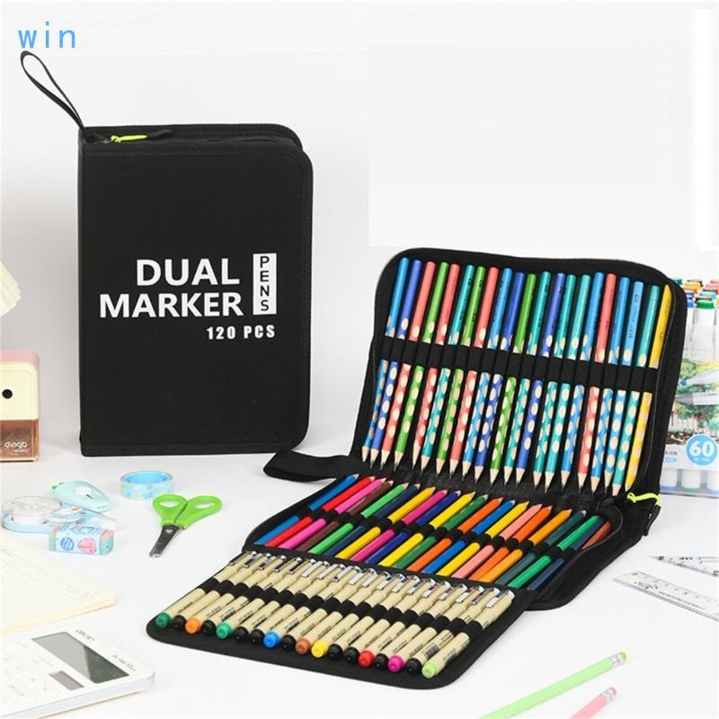 Win ความจุดินสอสี 60 72 100 120 สล็อตดินสอสีผู้จัดงาน