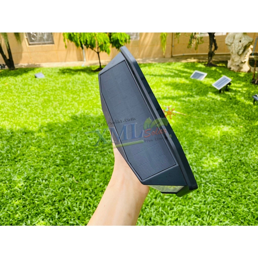 โคมไฟโซล่าเซลล์ติดผนัง รุ่น 308 LED + Motion (เเสง : ขาว) - รูปที่ 7