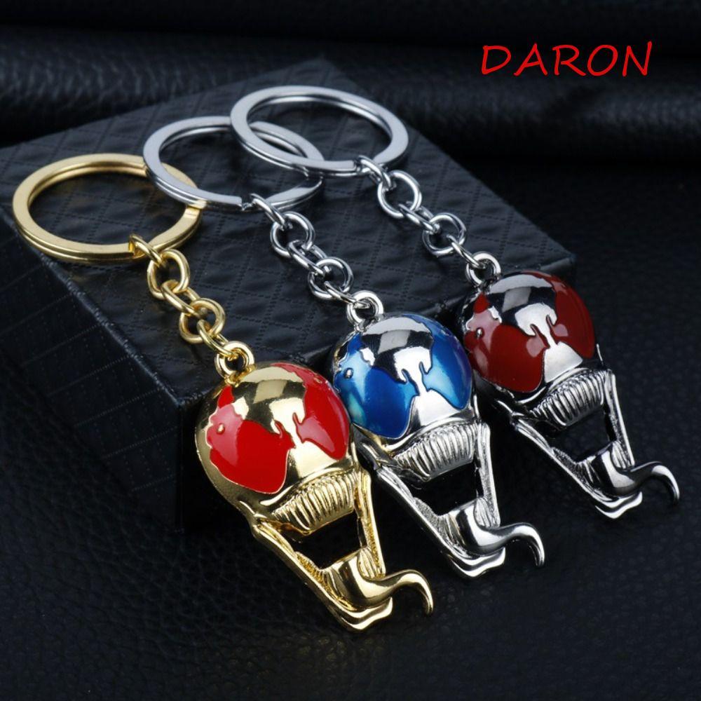 พวงกุญแจไฟฟ้า DARON/ไร้คอ, พวงกุญแจโลหะชุบด้วยไฟฟ้า Venom Symbiote, Superhero Neckless The Last Danc