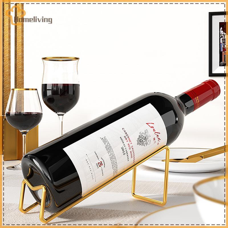 บ้าน 1แพ็คชั้นวางขวดไวน์เคาน์เตอร์ขวดไวน์ชั้นวางจอแสดงผลชั้นเก็บไวน์ที่เรียบง่ายบ้านเคาน์เตอร์ตกแต่ง ไทย - รูปที่ 6