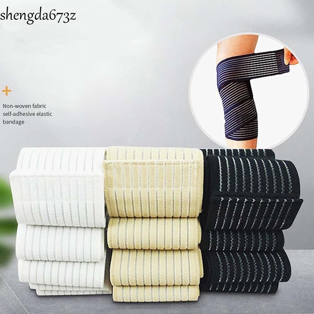 SHENGDA Wraps Support Protector Sports Basketball Running Compression Bandage กายภาพเทปข้อมือเข่าน่อ