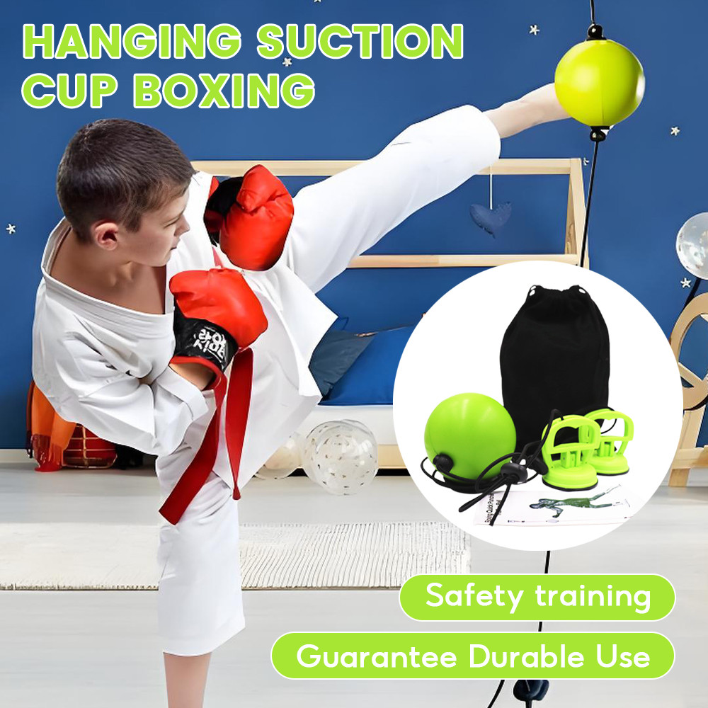Inflatable Punch Bag End Boxing Speed Bag Training Ball Double End Floor Ceiling Training