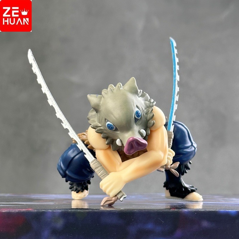 8ซม.Demon Slayer Hashibira Inosukeรุ่นAction Figureของเล่นของขวัญ