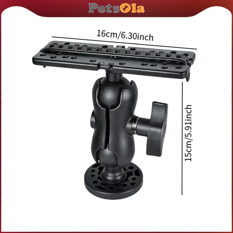 [PETSOLA] Fish Finder Mount Base เหมาะกับรางรถไฟเรือคายัคส่วนใหญ่สําหรับเรือคายัคตกปลาทะเล