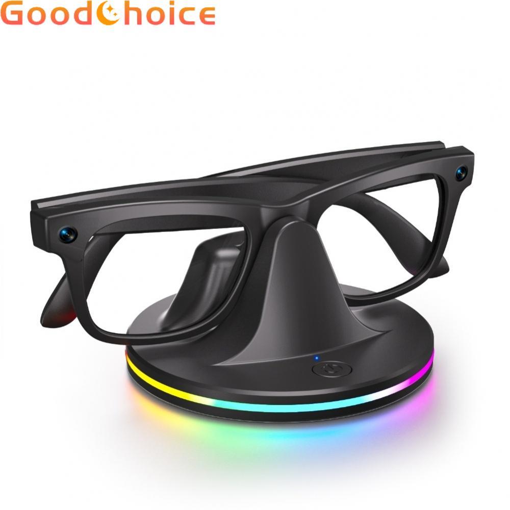 เครื่องชาร์จ RGB USB C สําหรับ RayBan XY2140 และสําหรับแว่นตา Meta การชาร์จ 2 ชั่วโมง