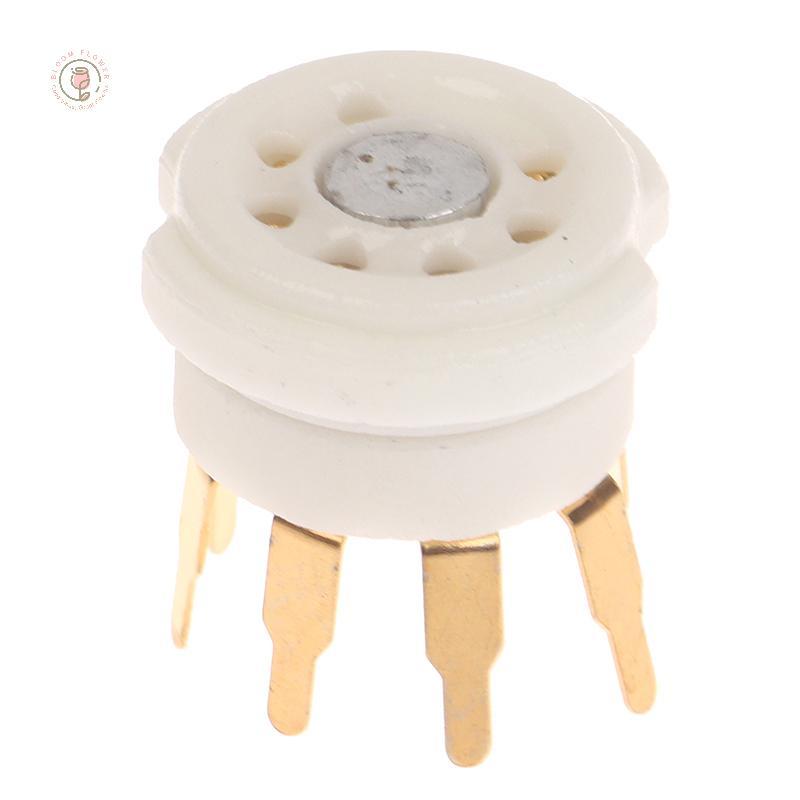 [ล้านgridnew] 1PCS 6AQ5 EAA91 6J1 6J2 6X4 6Z4 ซ็อกเก็ตหลอดGold-Platedซ็อกเก็ตสําหรับ 7Pin B7Gเครื่อง