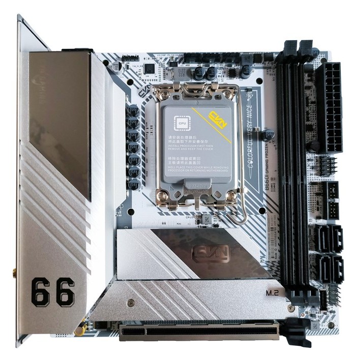 สีสัน Rainbow H610M-T M.2 B660M B660itx 12th Generation 13th Generation Sea View Room เกมเมนบอร์ด Wi