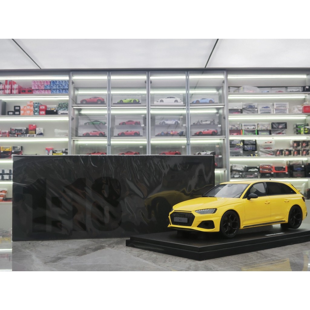 GT Spirit 1: 18 Audi rs4 สีเหลือง 790 GT935