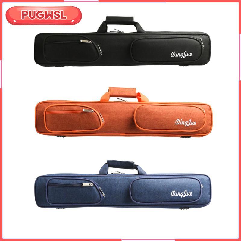 Billiard Pool Cue Case กระเป๋าหนังนุ่มป้องกันการขีดขวนสำหรับ cue และ snooker stick