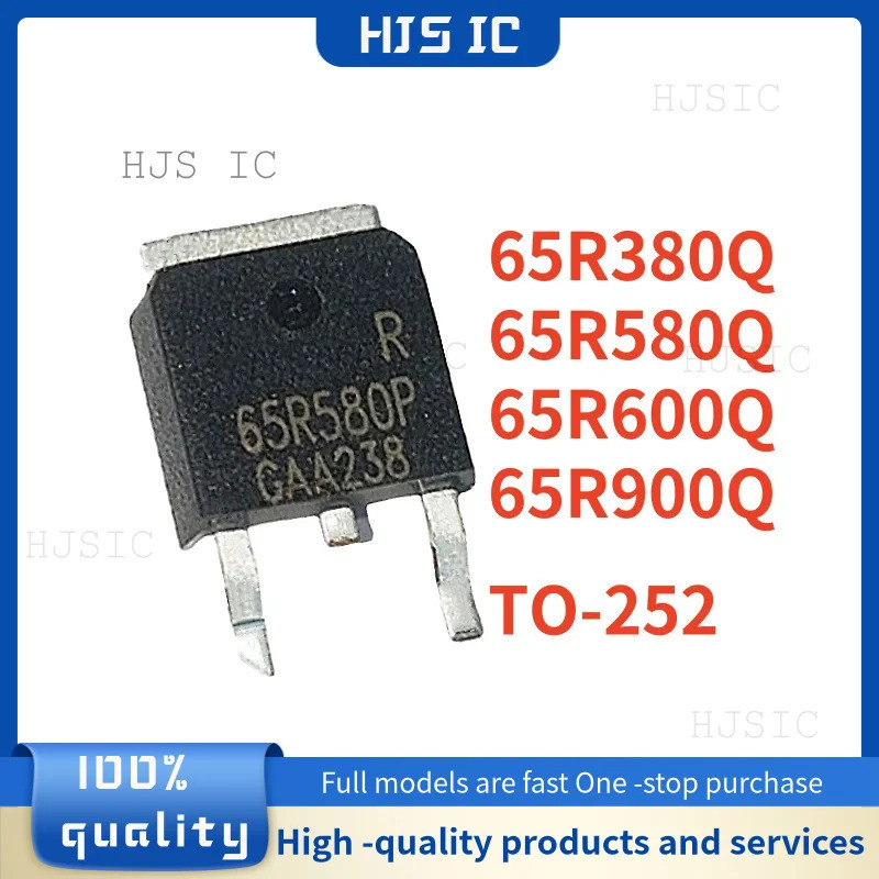 5PCS 65R900Q 65R600Q 65R380Q 65R580Q MMD65R900Q MMD65R600Q MMD65R380Q MMD65R580Q TO-252 Field Effect