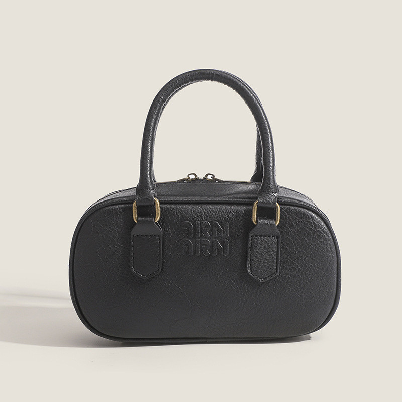 กระเป๋า cecelle perota brand 2024ใหม่อินเทรนด์ออกแบบเฉพาะกระเป๋าโบว์ลิ่งย้อนยุคทุกแมทช์พร็อพกระเป๋าส