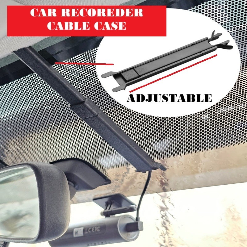 Car Cam Recorder Cable Casing Wire Cover Camera Wire Hidden Cable Clip Case Penutup Wayer Kereta