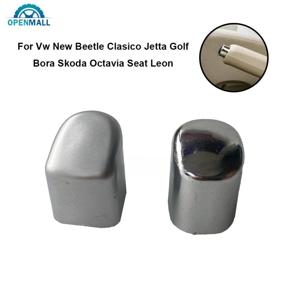 OPENMALL รถ Handbrake Lever ปุ่มที่จอดรถฝาครอบ Chrome ตกแต่งรถจัดแต่งทรงผม Accessorie สําหรับ Volksw