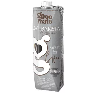กู๊ดเมทน้ำนมข้าวโอ๊ตสูตรบาริสต้า 1000มล. Goodmate Barista Oat Milk 1000ml. [หมายเลขบาร์โค้ด 8854761000920 ]