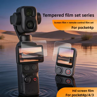 เหมาะสําหรับ DJI Pocket 4P/ Pocket 4/ Pocket 3 ความละเอียดสูง ฟิล์มนิรภัยฟิล์มหน้าจอฟิล์มควบคุมระยะไกลฟิล์มป้องกันอารมณ์อุปกรณ์