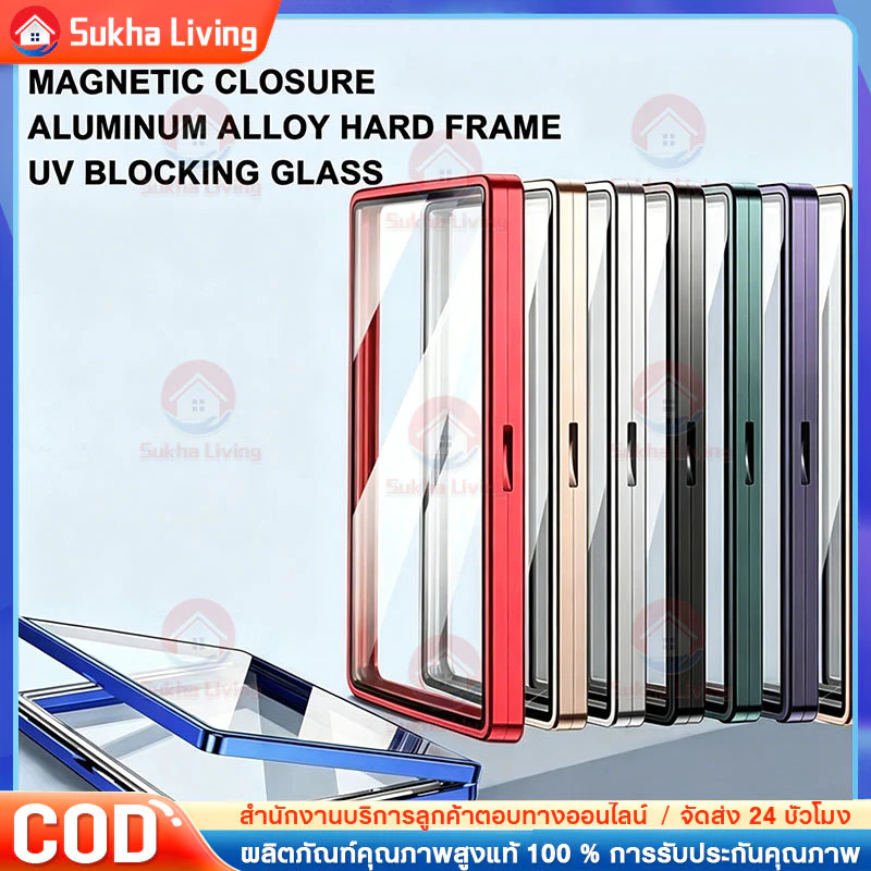COD PSA/CGC Graded Cards Protector เคสแม่เหล็กอลูมิเนียมสําหรับ PSA Slats กรอบแม่เหล็ก UV Protection Slab Protection