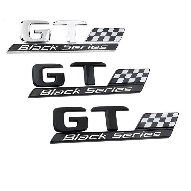 รถ ABS GT สีดํา Series โลโก้ Decals สติกเกอร์สําหรับ Mercedes Benz AMG GT53 GT63 A45 C63 A35 C43 E53