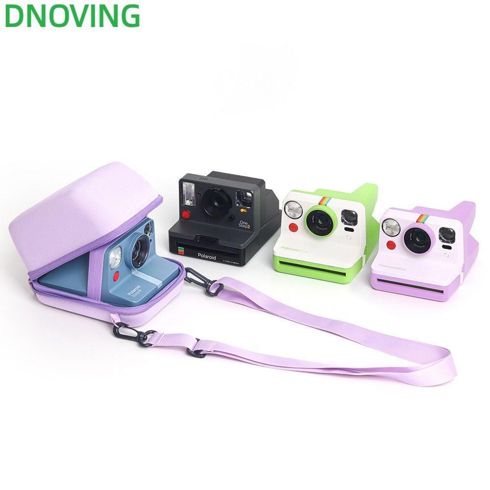 DNOVING Film Camera Carrying, EVA กันกระแทก Instant Camera Storage Bag, Professional Portable Hard A