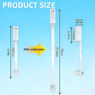🇹🇭ส่งจากไทย🇹🇭 Electrical Outlet Extender（เต้ารับไฟฟ้าสำหรับโซฟา เตียง และส่วนต่อขยายโต๊ะ）มาพร้อมพอร์ต USB-A และ USB-C