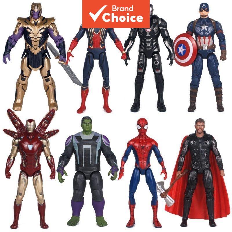รูปปั้นศิลปะซีรีส์ Marvel โมเดลฟิกเกอร์ตกแต่ง ขนาด 7 นิ้ว เหมาะเป็นของขวัญเซอร์ไพรส์ที่เหมาะสําหรับเด็กชายหรือสะสมสําหรับผู้ใหญ่