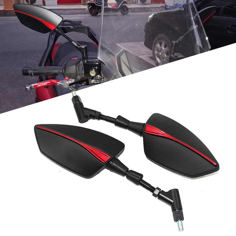 [คลังสินค้าพร้อม] ไต้หวัน Tomahawk กระจกมองหลังลูกวัว U+abc M2 N1 US Kwangyang Curved Road Lover Yam