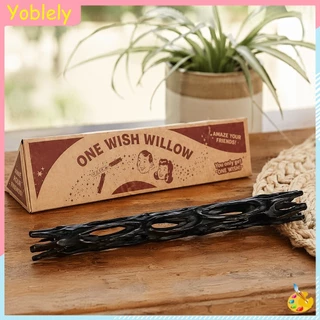 [Yoblely.th] 3D พิมพ์ One Wish Willow Stick พร้อมกล่อง Wish-Making Snap Sticks Multi-Purpose 3D พิมพ์Figurines สําหรับ Spiritual Healing & Good Fortune