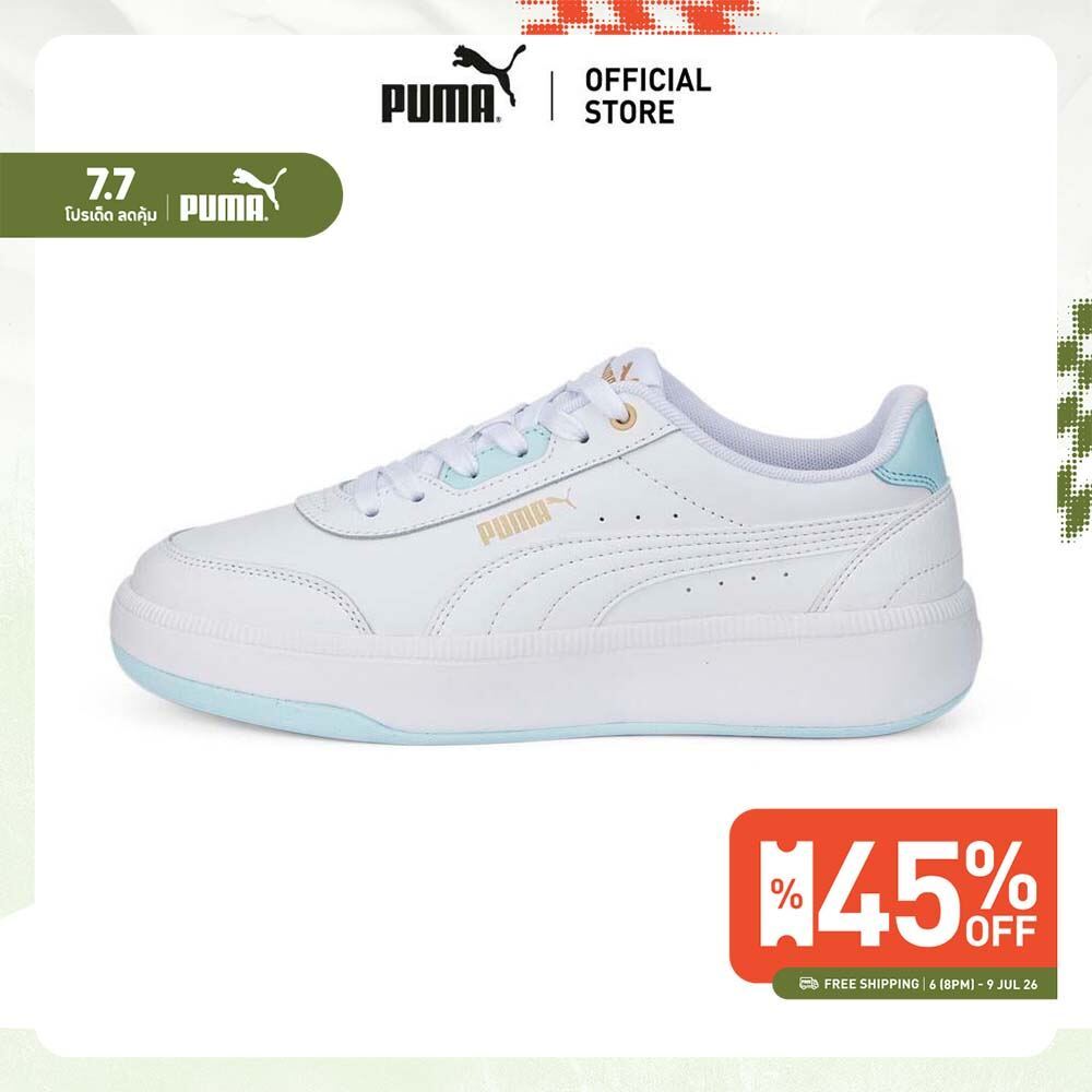 PUMA BASICS - รองเท้าผ้าใบผู้หญิง Tori สีขาว  38302607