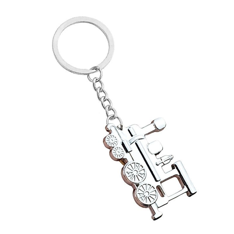 RR Classical Railroad Themed Key Holder Artistic Steam Engine Key Accessory Strong