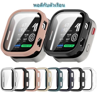 เคส Amazfit Bip Max A2568 พร้อมกระจกนิรภัย HD เคสกันกระแทก 360° PC Case ป้องกันหน้าจอ เคสสมาร์ทวอทช์