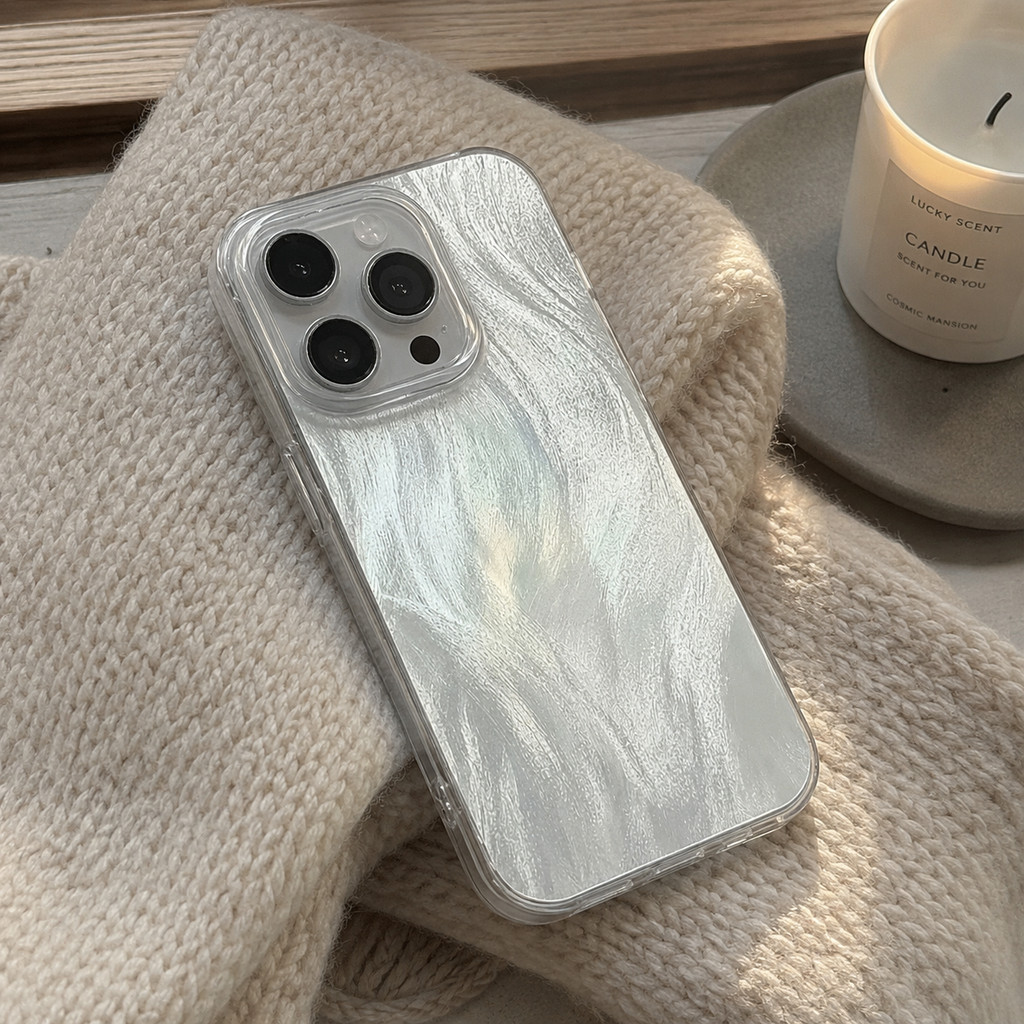 เคสโทรศัพท์ เหมาะสําหรับ realme Pearl Texture Hard Case กรอบโปร่งใสกันกระแทกป้องกันเหมาะสําหรับ 12 L