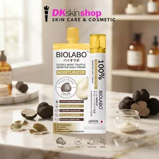ไบโอลาโบะ ดับเบิล มอยส์ ทรัฟเฟิล เซนซิทีฟ เดลี่ ครีม [ยกกล่อง/6ซอง] BIOLABO DOUBLE MOIST TRUFFLE SENSITIVE DAILY CREAM