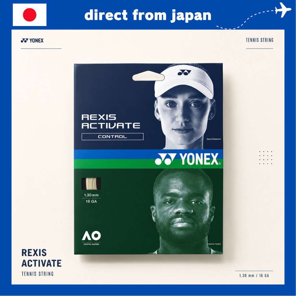 YONEX REXIS ACTIVATED Tennis String Nylon Multifilament